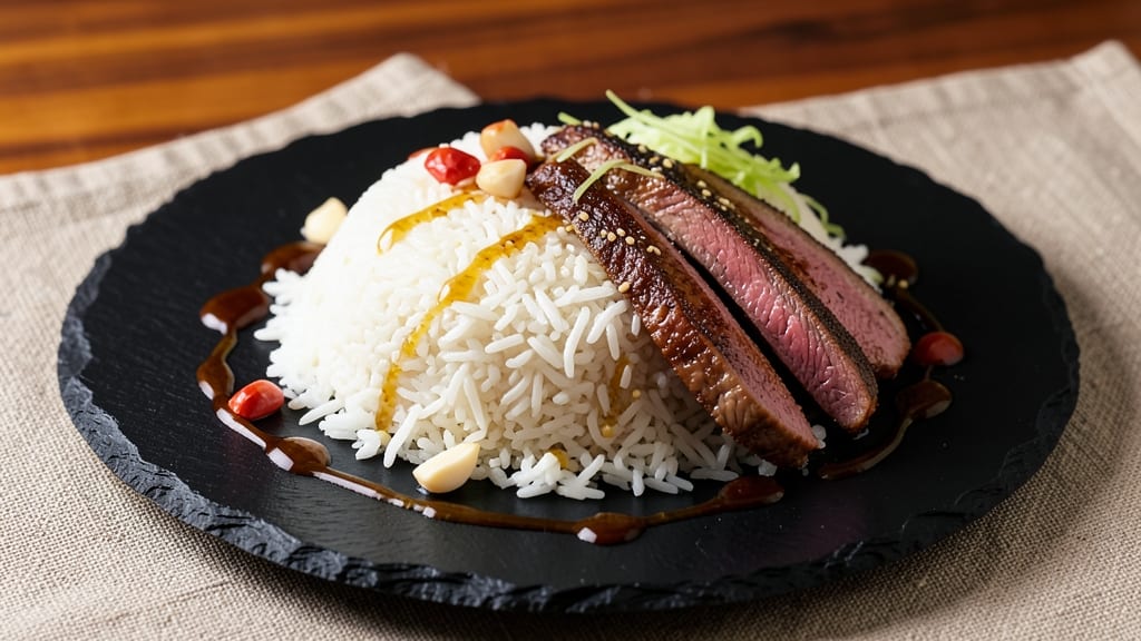 Beef and Jasmine Rice Recipe: Fragrant Rice Absorbs Savory Beef Juices