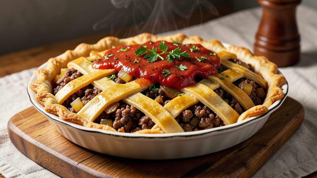 Aussie Beef Mince Pies Recipe: Golden Pastry Crusts with Savory Meat Filling
