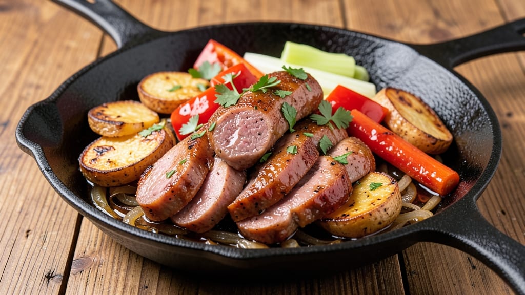 Beef Andouille Sausage Recipe: Smoky Cajun Stew With Caramelized Roots