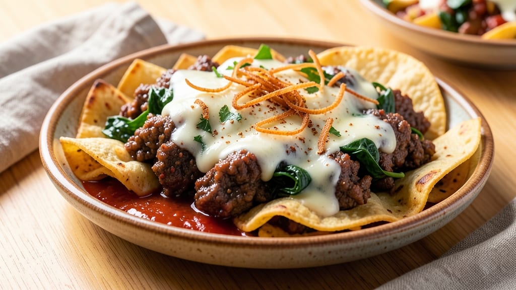 Beef and Spinach Enchiladas Recipe: Cheesy Tortilla Layers With Bold Cumin Heat