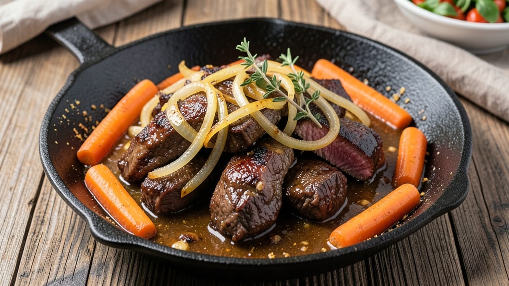 BBQ Beef Tips Recipe: Smoky-Sweet Braise That Caramelizes Edges