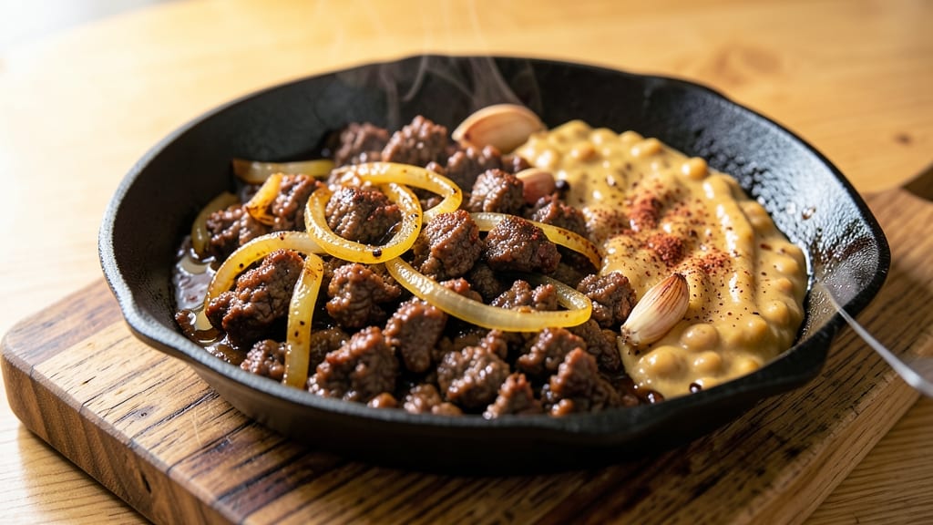 Beef and Refried Beans Taco Filling Recipe: Spiced Ground Meat With Melty Bean Fusion