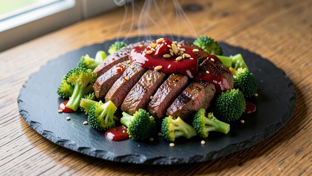 Beef and Broccoli Recipe With Sriracha: Spicy-Sweet Wok Fiery Kick