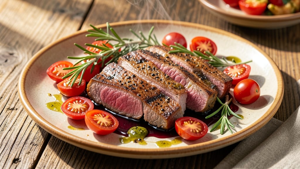 Beef and Cherry Tomato Recipe: One-Pan Simmer With Herby Freshness