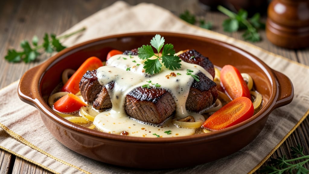 Beef and Heavy Cream Recipe: Velvety Sauce That Clings to Every Bite