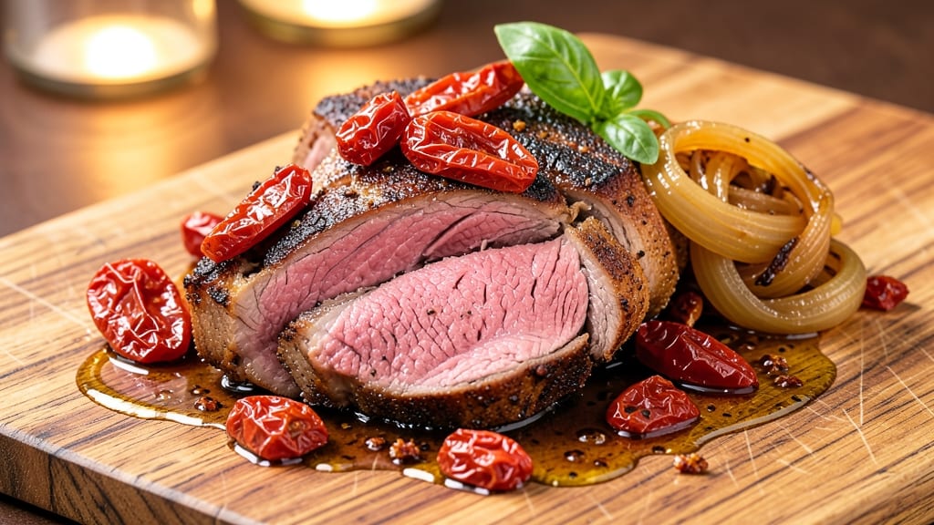 Beef and Sun-Dried Tomatoes Recipe: Umami-Packed Stew With Caramelized Onions