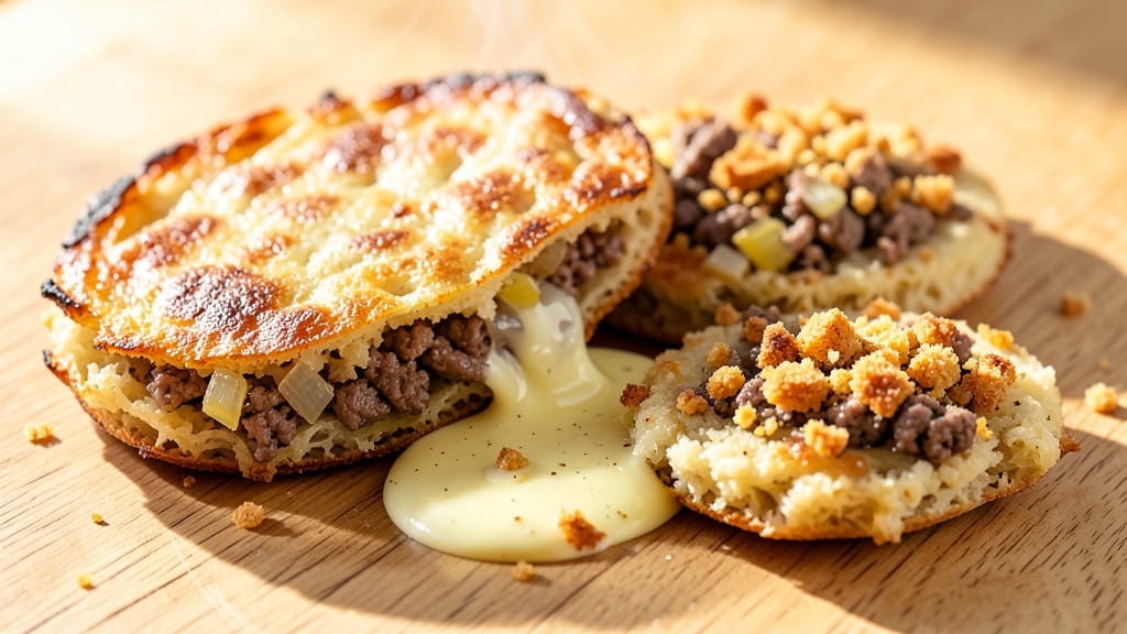 Beef Arepas Recipe: Venezuelan Street Food With Crispy Corn Bases