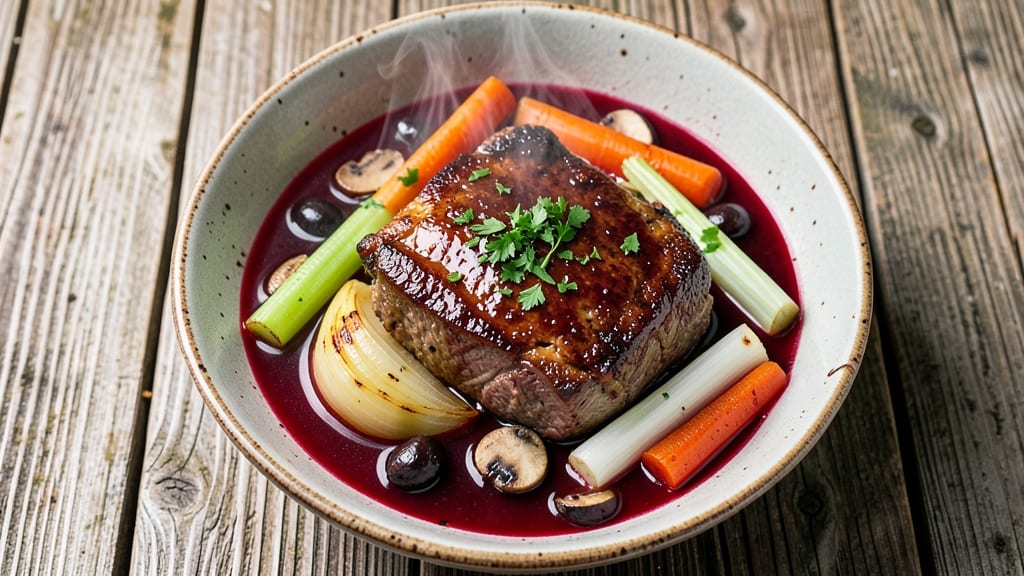 Amazing Crock Pot Beef Stew Recipe: Deep Red Wine Braise With Caramelized Root Vegetables