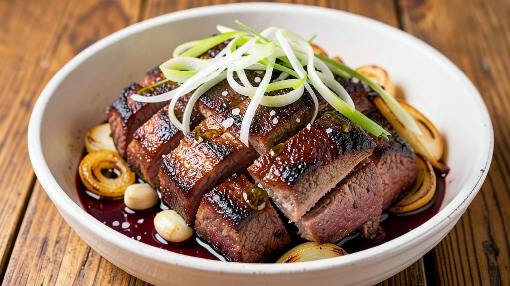 Beef and Spring Onions Recipe: One-Pot Braise With Silky Onions and Caramelized Fond