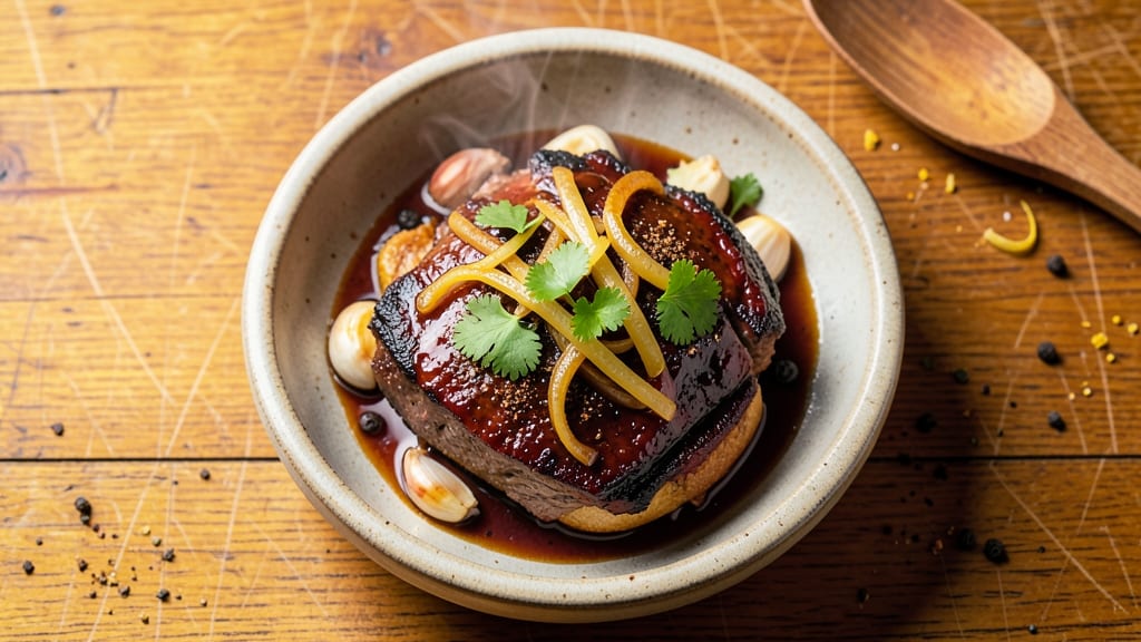 BBQ Beef On A Bun Recipe Slow Cooker: Fall-Off-The-Bun Tenderness in 4 Hours