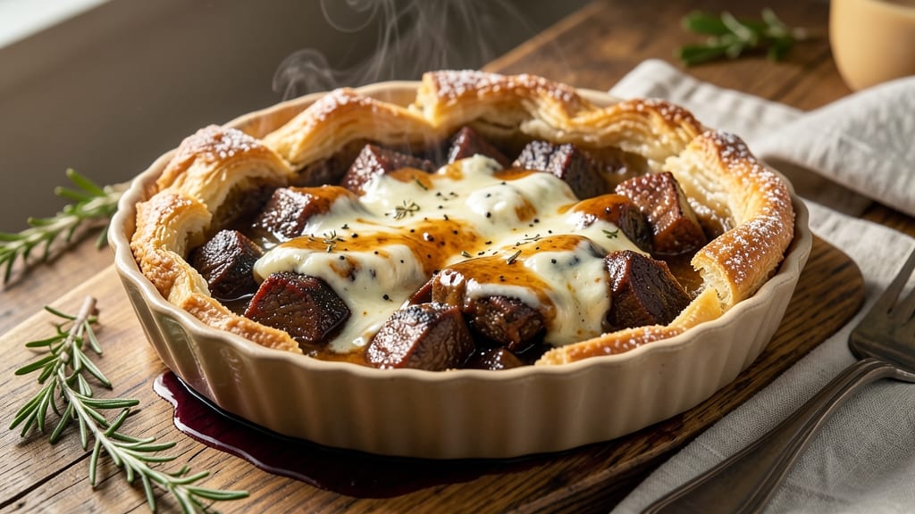 Beef and Stilton Pie Recipe: Savory Cheese Crust Meets Rich Meat Filling