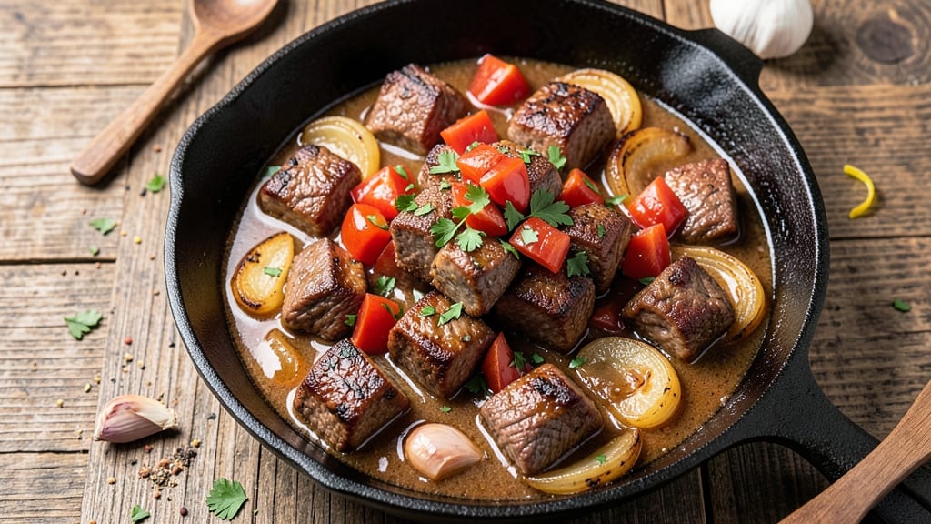 Beef and Onion Stew Recipe: Slow-Simmered Richness With Caramelized Layers