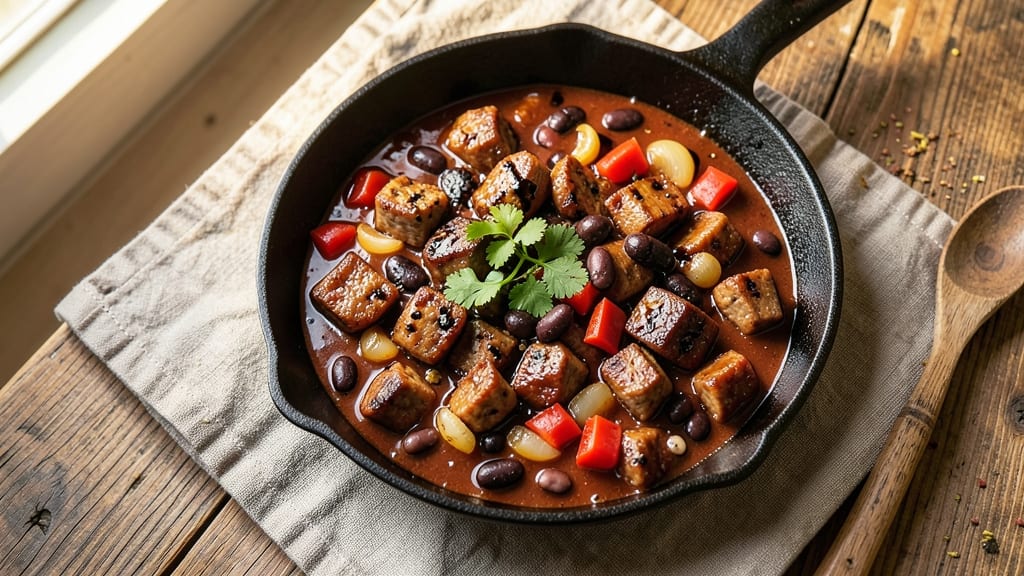 Beef and Pork Sausage Chili Recipe: Deep-Smoked Spice and Meat Fusion