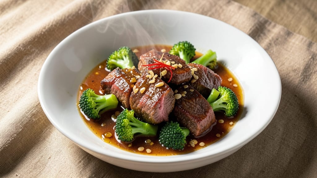 Beef and Broccoli Recipe No Soy Sauce: Garlic-Ginger Glaze with Crisp-Tender Bites
