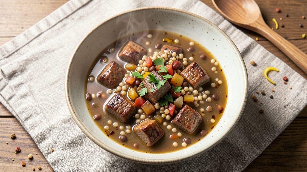 Beef Barley Lentil Soup Recipe: Earthy Umami Depth in One Pot