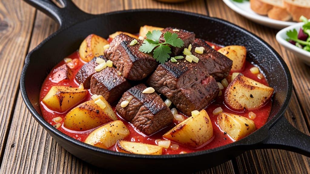 Beef and Potato Picadillo Recipe: Spanish-Inspired Stew with Paprika-Kissed Depth