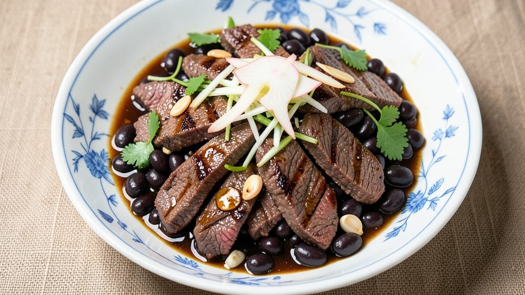 Beef and Black Bean Chinese Recipe: Wok-Sizzled Umami with Silky Beans