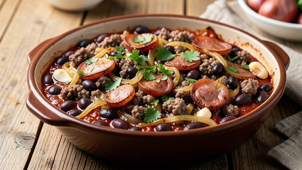 Baked Bean Recipe with Ground Beef and Sausage: Slow-Cooked Smokiness With Caramelized Edges