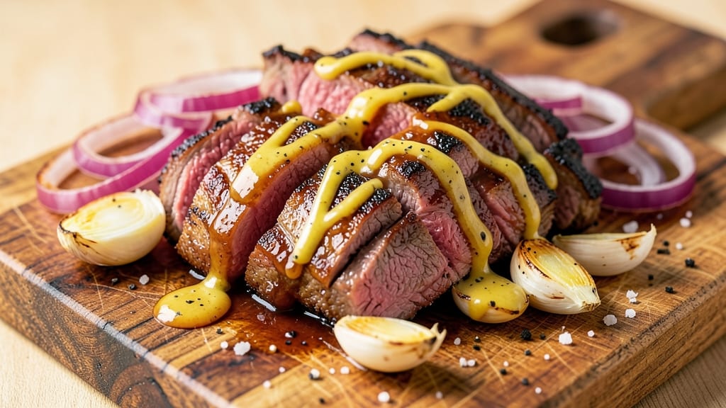 Beef BBQ Recipe With Ketchup and Mustard: Sweet-Spicy Glaze That Sticks to Every Bite