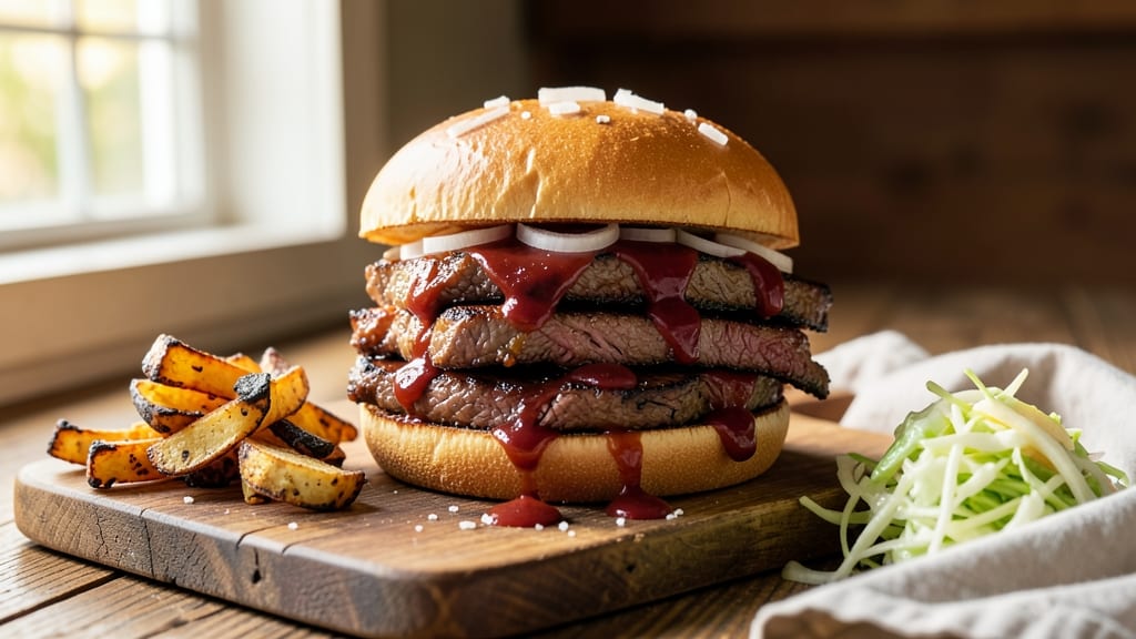 BBQ Roast Beef Sandwiches Recipe: Slow-Smoked Crust With Juicy Pull-Apart Meat