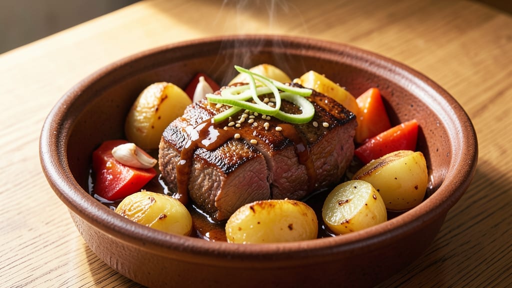 Beef Binagoongan Recipe: Silky Soy-Ginger Sauce Over Tender Beef Bites
