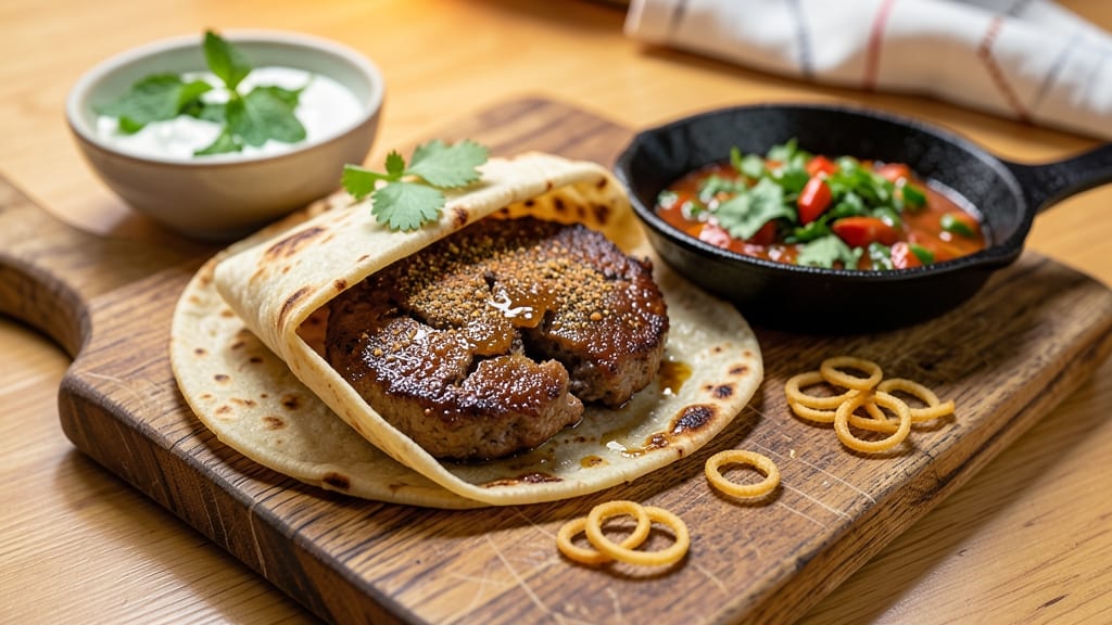 Bajan Beef Roti Recipe: Spiced Meat Stuffed in Flaky Layers