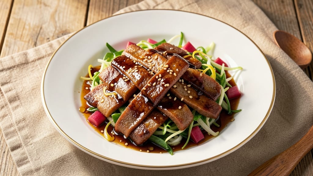 Authentic Moo Shu Beef Recipe: Crispy Pancakes Wrapped in Tangy Oyster Sauce