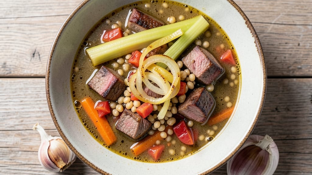 Jamie Oliver's Beef and Barley Soup Recipe: Hearty Winter Stew With Deep Umami Roots