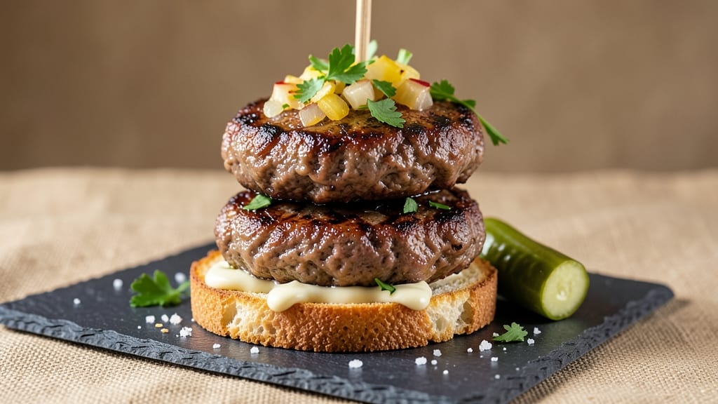 Beef and Turkey Burgers Recipe: Juicy Blend With Smoky Herb Crust
