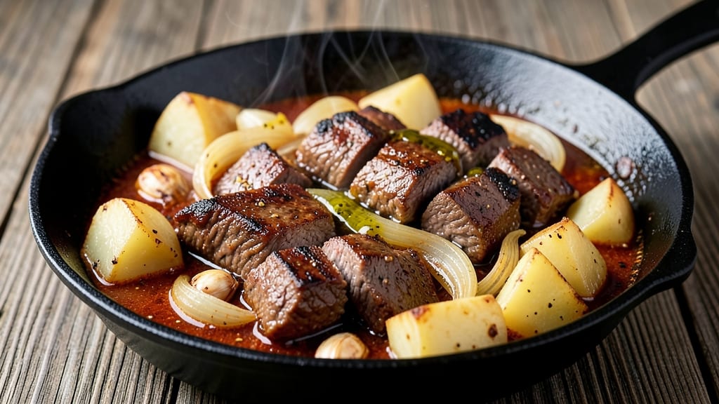 Beef and Potato Goulash Recipe: Paprika-Kissed Stew With Caramelized Root Magic