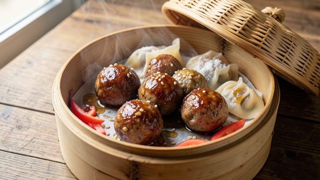 Beef Ball Dim Sum Recipe: Steamed Bites with Silky Pork and Savory Wrapping Secrets
