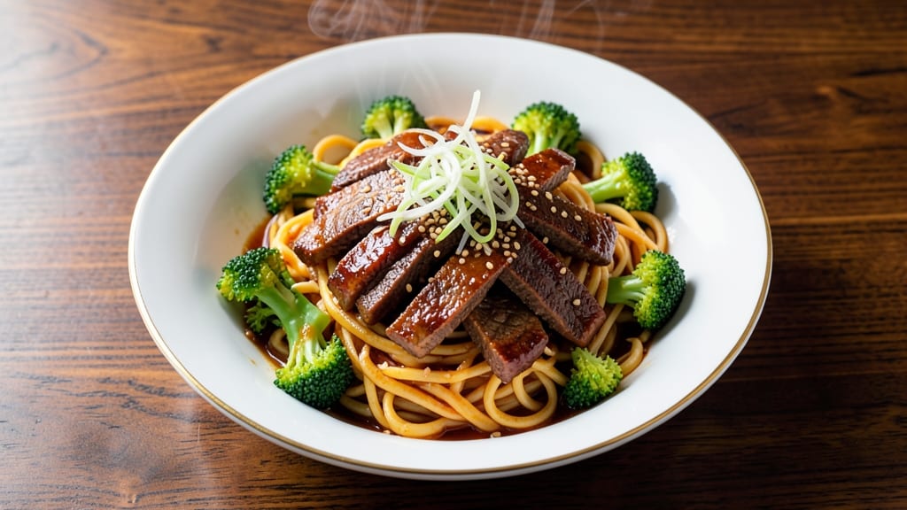 Beef and Broccoli Chow Mein Recipe: Wok-Tossed Crunch With Silky Oyster Sauce