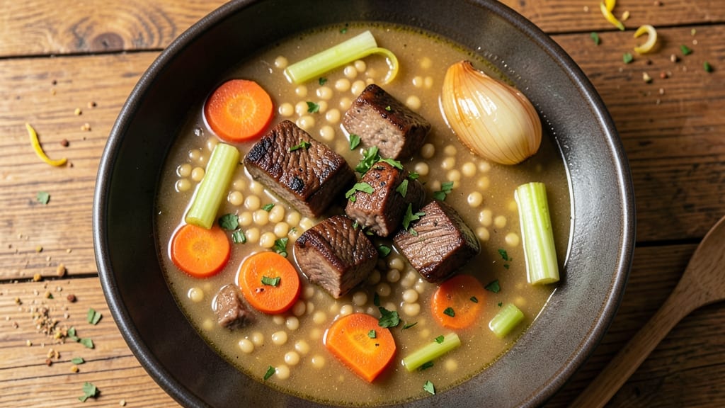 Natasha's Kitchen Beef Barley Soup Recipe: Hearty Winter Stew With Earthy Pearl Barley