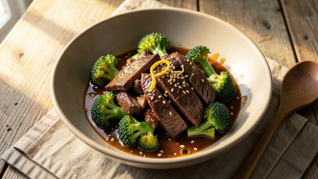 Beef and Broccoli Crockpot Recipe Tasty: Tender Beef and Crisp-Topped Broccoli in One Pot