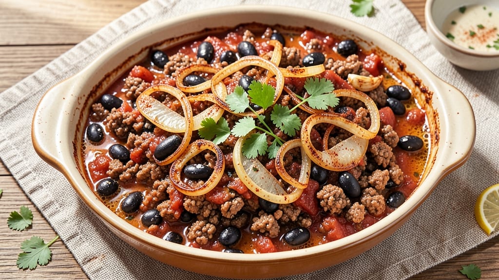 Beef and Black Bean Casserole Recipe: Cheesy Layers With Smoky Spice Depth